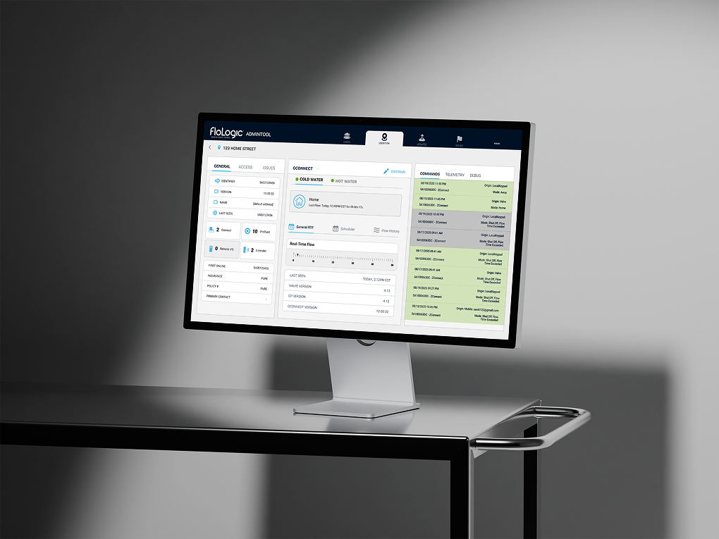 AdminTool redesign for FloLogic internal support